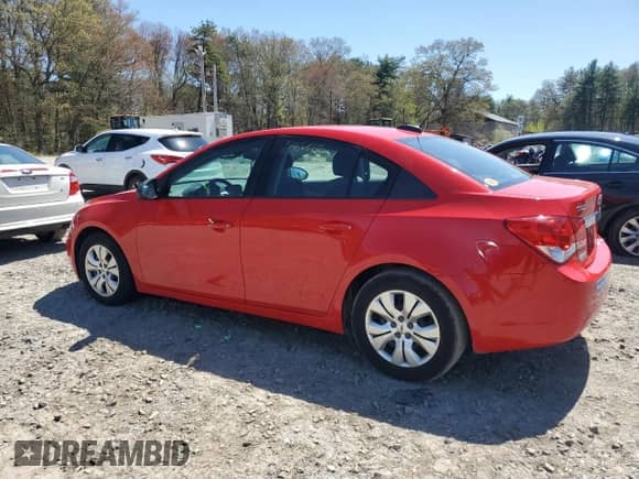 2015 Chevrolet Cruze LS z VIN 1G1PA5SG7F7213989, wystawiony jako Copart lot #54860115 z przebiegiem 110 039 mil mil oraz Czysty tytuł • Clean title. Historia ofert i sprzedaży dostępna na DreamBid. Obrazek 2.