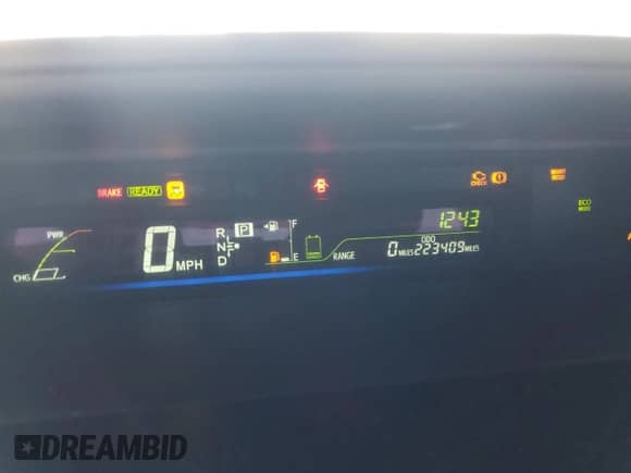 2012 Toyota Prius Two with VIN JTDZN3EU9C3138726, listed as a Copart auction lot 70943795 with 223,409 mi miles and Salvage title. Bid and sale history available at DreamBid. Image 9.