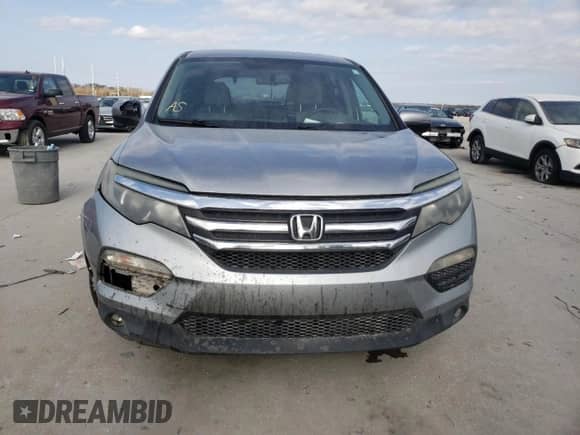 2017 Honda Pilot EX-L with VIN 5FNYF5H81HB017296, listed as a Copart auction lot 42967995 with 206,826 mi miles and Salvage title. Bid and sale history available at DreamBid. Image 5.