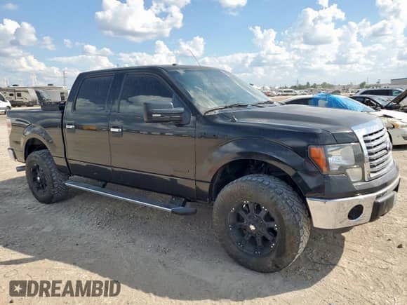 2012 Ford F-150 XL with VIN 1FTFW1CT2CKE20050, listed as a Copart auction lot 85755515 with 147,504 mi miles and Clean title. Bid and sale history available at DreamBid. Image 4.