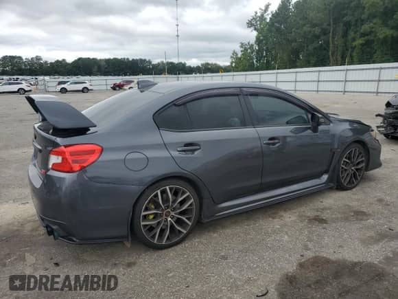 2020 Subaru WRX STI with VIN JF1VA2E69L9830171, listed as a Copart auction lot 80245535 with 54,430 mi miles and Salvage title. Bid and sale history available at DreamBid. Image 3.