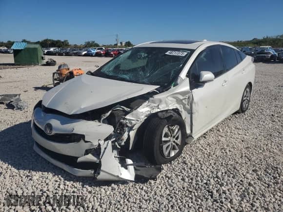 2018 Toyota Prius Two с VIN JTDKARFU4J3061386, выставлен на аукционе Copart как лот 48717375 с пробегом 112 010 миль миль и Списание • Salvage title. История ставок и продаж доступна на DreamBid. Изображение 1.