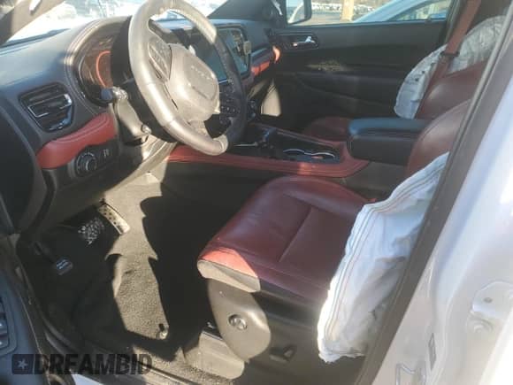 2024 Dodge Durango SRT Hellcat Premium with VIN 1C4SDJH9XRC138730, listed as a Copart auction lot 89128135 with 11,129 mi miles and Salvage title. Bid and sale history available at DreamBid. Image 7.