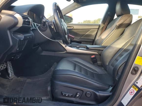 2015 Lexus IS 250 with VIN JTHCF1D22F5016952, listed as a Copart auction lot 82769005 with 150,382 mi miles and Salvage title. Bid and sale history available at DreamBid. Image 7.