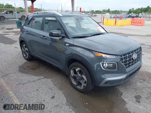 2023 Hyundai Venue SEL with VIN KMHRC8A33PU273678, listed as a IAAI auction lot 40372140 with 16,974 mi miles and . Bid and sale history available at DreamBid. Image 1.