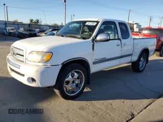 2003 Toyota Tundra SR5 with VIN 5TBRN34143S335608, listed as a Copart auction lot 90713055 with 199,538 mi miles and Clean title. Bid and sale history available at DreamBid. Image 1.