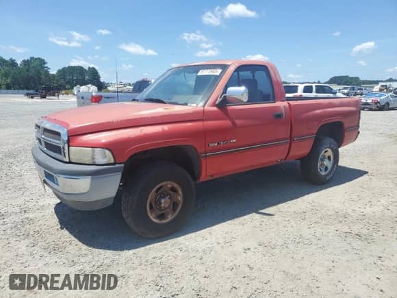 1995 Dodge 1500 с VIN 1B7HF16Z5SS244358, выставлен на аукционе Copart как лот 61770905 с пробегом 167 710 миль миль и Чистый • Clean title. История ставок и продаж доступна на DreamBid. Изображение 1.