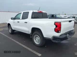 2024 Chevrolet Colorado 2WD Work Truck with VIN 1GCGSBEC5R1169087, listed as a IAAI auction lot 43148443 with 13,965 mi miles and . Bid and sale history available at DreamBid. Image 3.