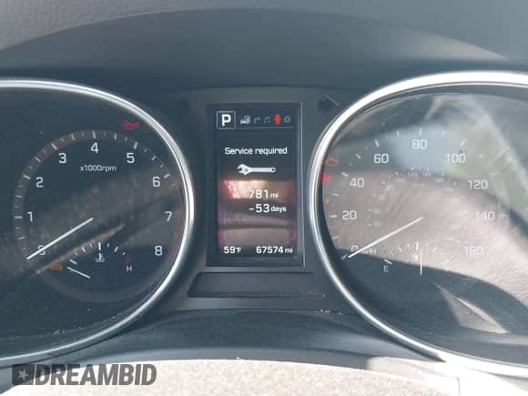 2018 Hyundai Santa Fe Ultimate with VIN 5NMZWDLA2JH105416, listed as a IAAI auction lot 43062661 with 67,574 mi miles and . Bid and sale history available at DreamBid. Image 7.