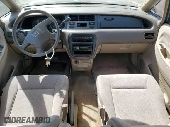 1996 Honda Odyssey with VIN JHMRA184XTC004544, listed as a Copart auction lot 53875355 with 165,945 mi miles and Salvage title. Bid and sale history available at DreamBid. Image 8.