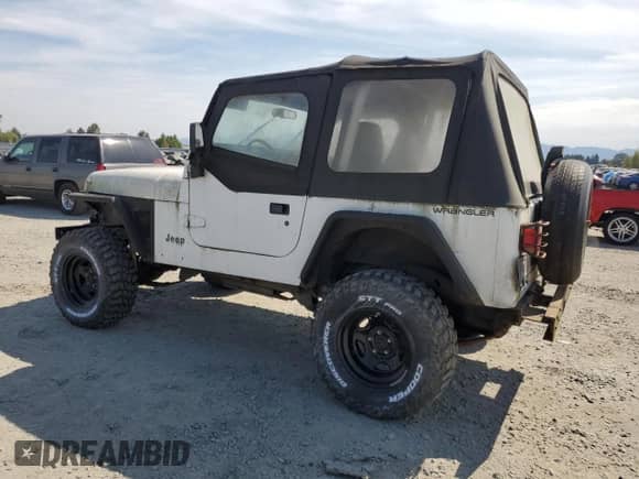 1994 Jeep Wrangler S с VIN 1J4FY19P9RP470339, выставлен на аукционе Copart как лот 66988295 с пробегом 127 225 миль миль и Чистый • Clean title. История ставок и продаж доступна на DreamBid. Изображение 2.