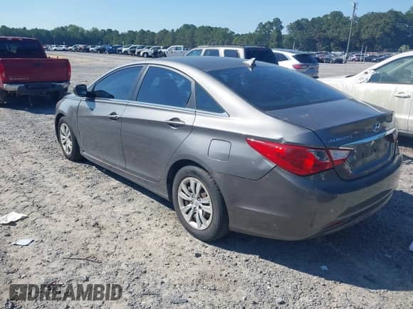 2011 Hyundai Sonata GLS with VIN 5NPEB4AC0BH048460, listed as a IAAI auction lot 43237502 with 170,380 mi miles and . Bid and sale history available at DreamBid. Image 3.