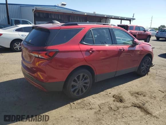 2024 Chevrolet Equinox RS с VIN 3GNAXWEG3RL228039, выставлен на аукционе Copart как лот 63446465 с пробегом 10 656 миль миль и Списание • Salvage title. История ставок и продаж доступна на DreamBid. Изображение 3.