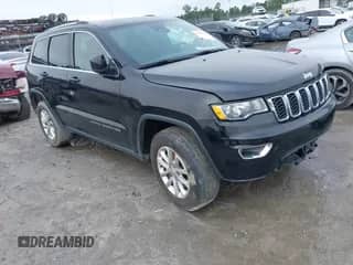 2021 Jeep Grand Cherokee Laredo X with VIN 1C4RJFAG5MC590266, listed as a IAAI auction lot 42364091 with 51,207 mi miles and . Bid and sale history available at DreamBid. Image 1.