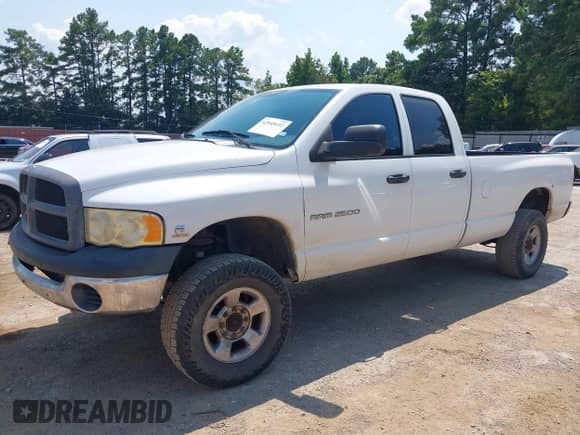2004 Dodge 2500 SLT with VIN 3D7KU28C34G220473, listed as a IAAI auction lot 42945432 with 208,657 mi miles and . Bid and sale history available at DreamBid. Image 2.