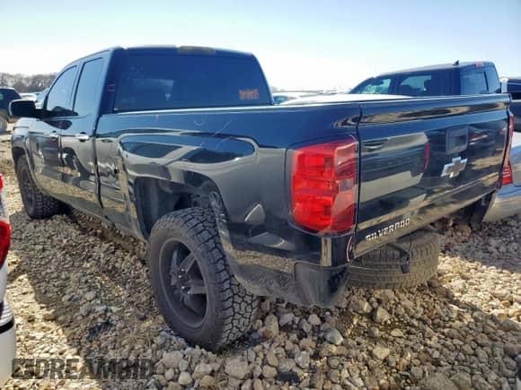 2015 Chevrolet Silverado 1500 Work Truck with VIN 1GCRCPEC6FZ281512, listed as a Copart auction lot 46367785 with 122,389 mi miles and Salvage title. Bid and sale history available at DreamBid. Image 2.
