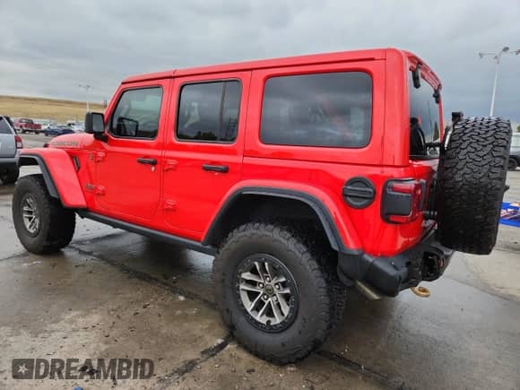 2024 Jeep Wrangler Rubicon 392 Final Edition with VIN 1C4RJXSJ8RW210262, listed as a Copart auction lot 85312935 with 29,293 mi miles and Salvage title. Bid and sale history available at DreamBid. Image 2.