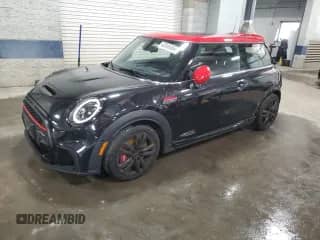 2023 MINI Hardtop John Cooper Works with VIN WMW73DH0XP2T46098, listed as a Copart auction lot 82046364 with 15,995 mi miles and Salvage title. Bid and sale history available at DreamBid. Image 1.