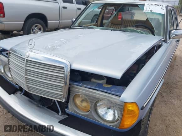 1984 Mercedes-Benz 300 D z VIN WDBAB33A6EA087424, wystawiony jako IAAI lot #42839094 z przebiegiem 337 884 mil mil oraz . Historia ofert i sprzedaży dostępna na DreamBid. Obrazek 6.