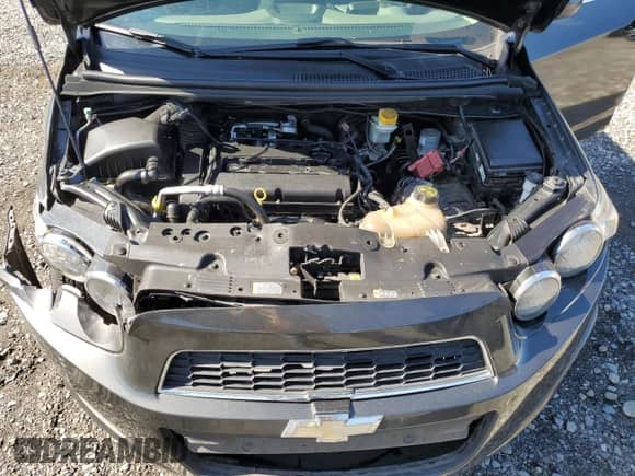 2014 Chevrolet Sonic LT z VIN 1G1JC5SG2E4147724, wystawiony jako Copart lot #81550885 z przebiegiem 124 747 mil mil oraz Szkoda całkowita • Salvage title. Historia ofert i sprzedaży dostępna na DreamBid. Obrazek 11.