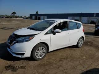 2017 Nissan Note S Plus с VIN 3N1CE2CP8HL369337, выставлен на аукционе Copart как лот 80556295 с пробегом 41 773 миль миль и Чистый • Clean title. История ставок и продаж доступна на DreamBid. Изображение 1.