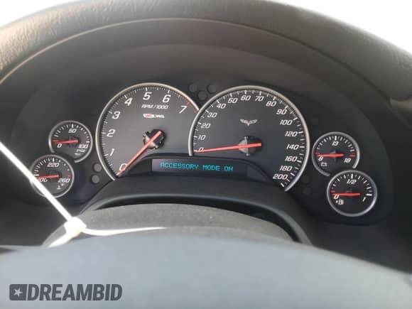 2009 Chevrolet Corvette Z06 w/2LZ with VIN 1G1YZ26EX95106133, listed as a Copart auction lot 69442555 with Not provided miles and Salvage title. Bid and sale history available at DreamBid. Image 9.