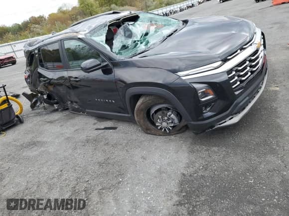 2025 Chevrolet Equinox FWD LT с VIN 3GNAXHEGXSL225091, выставлен на аукционе Copart как лот 87418305 с пробегом 12 968 миль миль и На запчасти • Non repairable. История ставок и продаж доступна на DreamBid. Изображение 4.