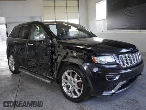2014 Jeep Grand Cherokee Summit с VIN 1C4RJFJG5EC340768, выставлен на аукционе Copart как лот 84980475 с пробегом 119 377 миль миль и Списание • Salvage title. История ставок и продаж доступна на DreamBid. Изображение 1.