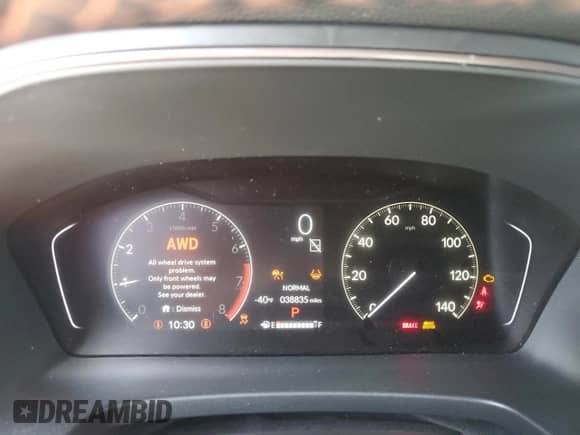 2024 Honda Pilot TrailSport с VIN 5FNYG1H66RB022905, выставлен на аукционе Copart как лот 58893075 с пробегом 38 835 миль миль и Списание • Salvage title. История ставок и продаж доступна на DreamBid. Изображение 9.