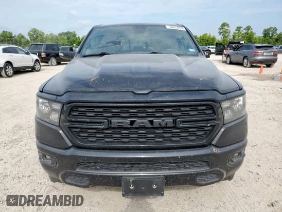 2022 Ram 1500 Big Horn with VIN 1C6RREMT2NN309498, listed as a Copart auction lot 66858155 with 162,466 mi miles and Salvage title. Bid and sale history available at DreamBid. Image 5.