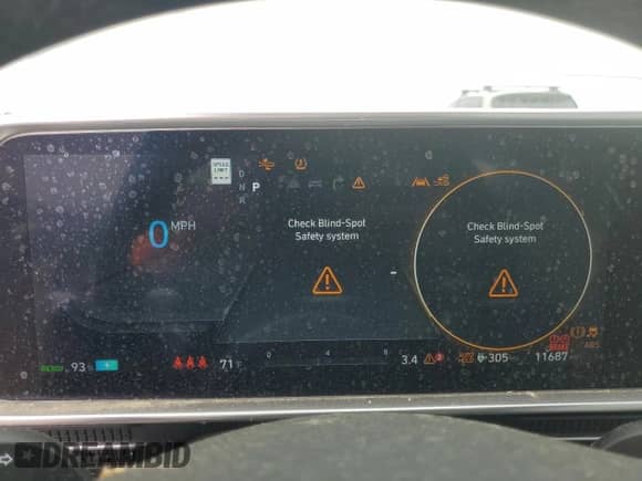 2024 Hyundai Ioniq 6 SEL с VIN KMHM34AC9RA060550, выставлен на аукционе Copart как лот 57601515 с пробегом 11 687 миль миль и Списание • Salvage title. История ставок и продаж доступна на DreamBid. Изображение 9.