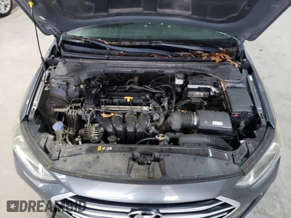 2017 Hyundai Elantra Value Edition with VIN KMHD84LFXHU410533, listed as a Copart auction lot 64241425 with 156,419 mi miles and Salvage title. Bid and sale history available at DreamBid. Image 11.