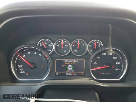 2020 Chevrolet Silverado 1500 LT с VIN 3GCUYDET5LG306633, выставлен на аукционе Copart как лот 51392175 с пробегом 116 686 миль миль и Списание • Salvage title. История ставок и продаж доступна на DreamBid. Изображение 9.