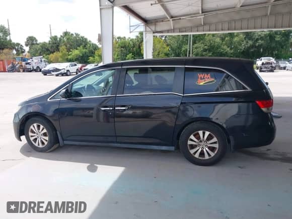 2015 Honda Odyssey EX с VIN 5FNRL5H4XFB024559, выставлен на аукционе IAAI как лот 43284628 с пробегом 270 135 миль миль и . История ставок и продаж доступна на DreamBid. Изображение 14.