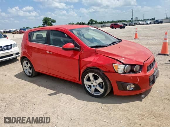 2016 Chevrolet Sonic LTZ with VIN 1G1JE6SB5G4146025, listed as a Copart auction lot 62147065 with 113,367 mi miles and Salvage title. Bid and sale history available at DreamBid. Image 4.