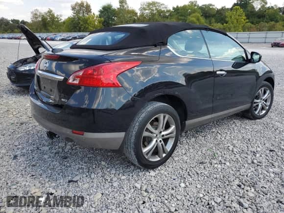 2011 Nissan Murano with VIN JN8AZ1FY1BW002468, listed as a Copart auction lot 80784005 with 101,253 mi miles and Salvage title. Bid and sale history available at DreamBid. Image 3.