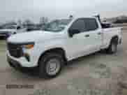 2024 Chevrolet Silverado 1500 Work Truck with VIN 1GCRAAEK5RZ187412, listed as a Copart auction lot 77087894 with 11,391 mi miles and Salvage title. Bid and sale history available at DreamBid. Image 1.