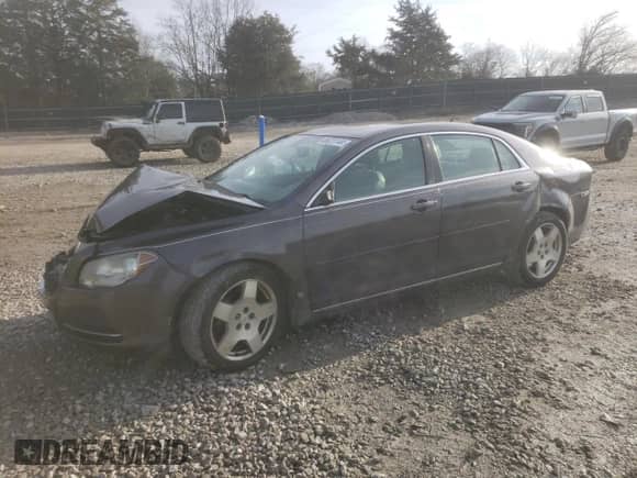 2010 Chevrolet Malibu 2LT with VIN 1G1ZD5E72A4134591, listed as a Copart auction lot 85221144 with 226,117 mi miles and Clean title. Bid and sale history available at DreamBid. Image 1.