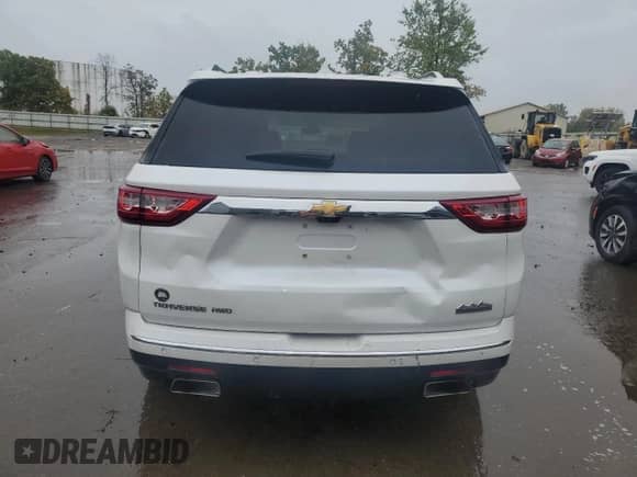 2018 Chevrolet Traverse High Country with VIN 1GNEVKKW0JJ185223, listed as a Copart auction lot 81306235 with 74,745 mi miles and Salvage title. Bid and sale history available at DreamBid. Image 6.