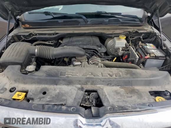 2020 Ram 1500 Lone Star z VIN 1C6RREFT4LN361595, wystawiony jako Copart lot #69188455 z przebiegiem 106 474 mil mil oraz Szkoda całkowita • Salvage title. Historia ofert i sprzedaży dostępna na DreamBid. Obrazek 11.