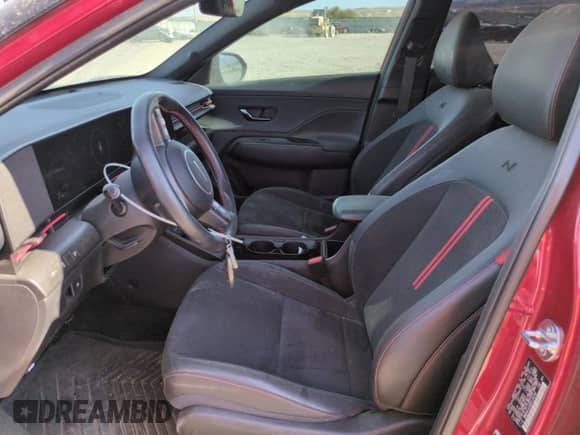 2024 Hyundai Kona N Line with VIN KM8HACA38RU135240, listed as a Copart auction lot 65264155 with 12,165 mi miles and Salvage title. Bid and sale history available at DreamBid. Image 7.