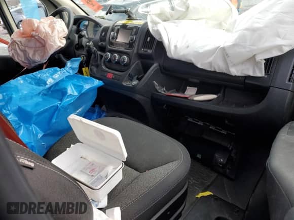 2021 Ram ProMaster Cargo z VIN 3C6MRVJG3ME550474, wystawiony jako Copart lot #80719475 z przebiegiem Nie podano mil oraz Szkoda całkowita • Salvage title. Historia ofert i sprzedaży dostępna na DreamBid. Obrazek 8.