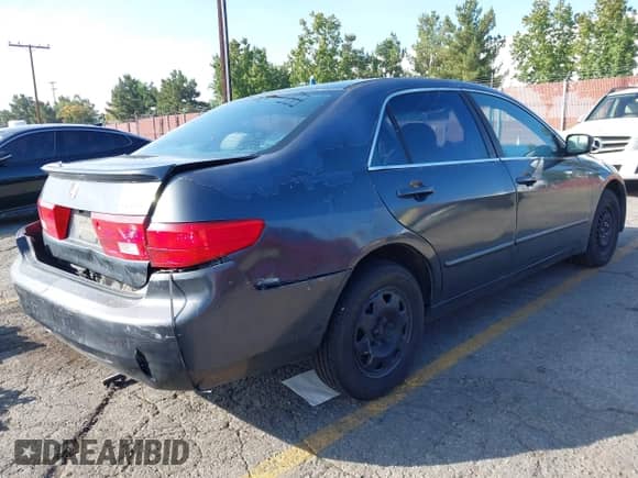 2005 Honda Accord LX with VIN 1HGCM55455A146763, listed as a IAAI auction lot 43496696 with 144,623 mi miles and . Bid and sale history available at DreamBid. Image 4.