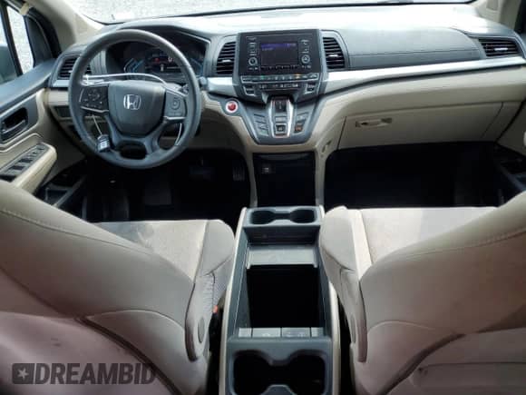 2018 Honda Odyssey LX with VIN 5FNRL6H24JB062351, listed as a Copart auction lot 70937605 with 99,389 mi miles and Non repairable. Bid and sale history available at DreamBid. Image 8.