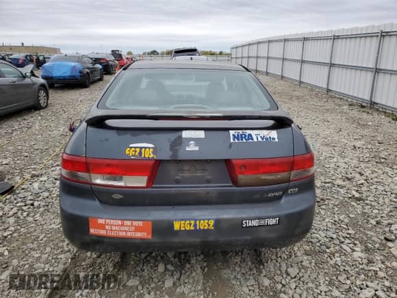 2003 Honda Accord EX with VIN 1HGCM66533A063584, listed as a Copart auction lot 86828605 with 153,021 mi miles and Clean title. Bid and sale history available at DreamBid. Image 6.