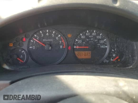 2006 Nissan Frontier XE with VIN 1N6BD06T76C453552, listed as a Copart auction lot 62901325 with 180,576 mi miles and Salvage title. Bid and sale history available at DreamBid. Image 9.