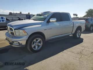 2010 Dodge 1500 TRX with VIN 1D7RV1CT3AS215579, listed as a Copart auction lot 70568375 with 160,268 mi miles and Salvage title. Bid and sale history available at DreamBid. Image 1.