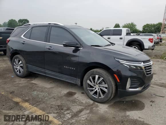 2022 Chevrolet Equinox Premier z VIN 2GNAXXEVXN6102246, wystawiony jako Copart lot #60555565 z przebiegiem 36 033 mil mil oraz Szkoda całkowita • Salvage title. Historia ofert i sprzedaży dostępna na DreamBid. Obrazek 4.