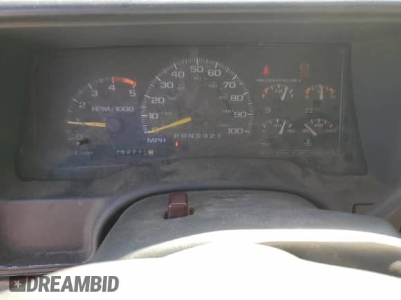 1995 GMC Sierra 1500 with VIN 1GTEK19K6SE543949, listed as a Copart auction lot 45645245 with 252,777 mi miles and Salvage title. Bid and sale history available at DreamBid. Image 9.