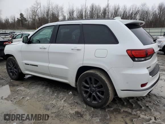 2019 Jeep Grand Cherokee Overland with VIN 1C4RJFCT0KC539751, listed as a Copart auction lot 46580295 with 48,768 mi miles and Salvage title. Bid and sale history available at DreamBid. Image 2.